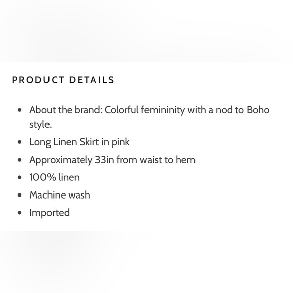 NWT HALE BOB Sophrona Pastel Paisley Print Drape Front Linen Skirt Size Small - Picture 4 of 8